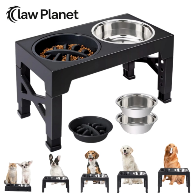 Elevated Dog Feeder Bowls Adju - Royal Canin Food Medium 评论和价格