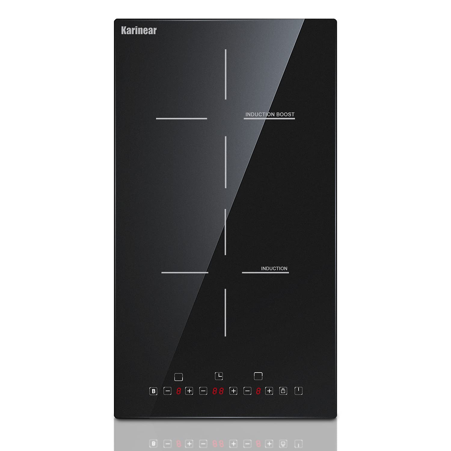 Karinear 12 Inch Induction Coo - Timer Dual Outlet 评论和价格
