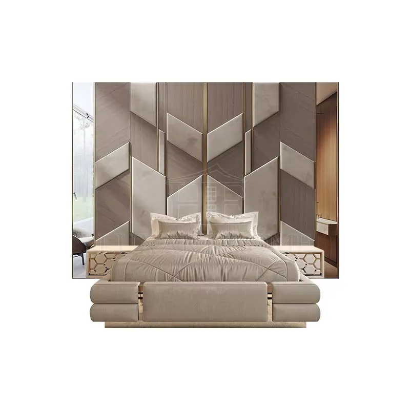 Personalized Villa Bedroom Bac - Pvc Panel Background 评论和价格