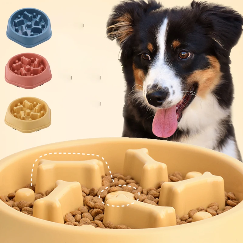 Slow Feeder Dog Bowl Non Slip  - Royal Canin Food Medium 评论和价格