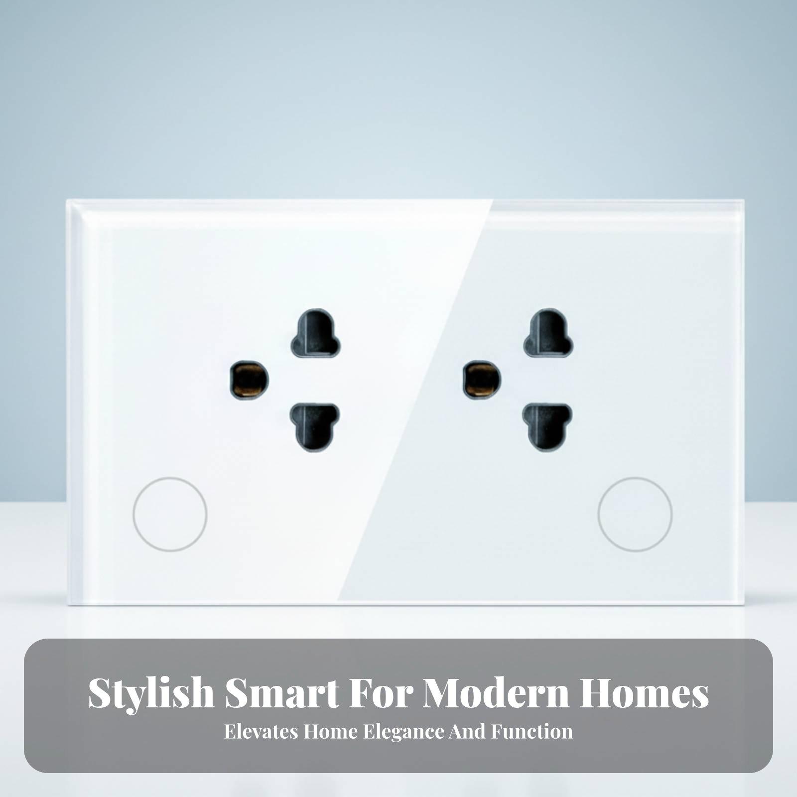 Matter Enabled Wifi Wall Socke - Timer Dual Outlet 评论和价格